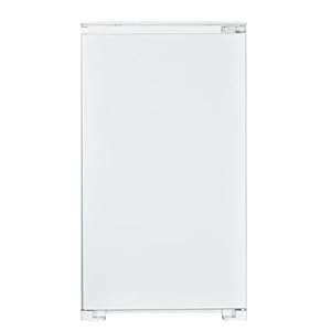 HYE White 118L Built-In Under Counter Fridge, In-Column Design with Freezer Zone, Auto Defrost, Electronic Controls & Glass Shelves – RF01BIUC118W01