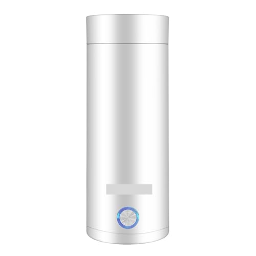 Tetera eléctrica portátil y compacta 0.4L 300W blanca miniatura 1