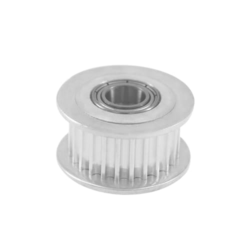 ZGFUS 2 pcs MXL 30T Idler Tensioner Wheels, Bore 3/4/5/6mm Passive Pulley Wheel with Bearing 7/11mm Thoothed Pulley(Size:5mm,Style:Width7mm)