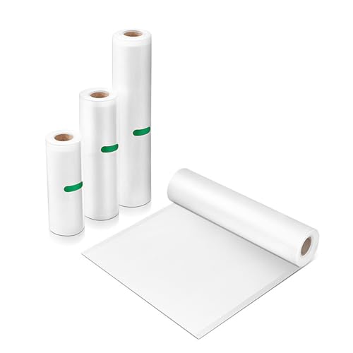 Ttstoiee 15/30*500 Vakuumierbeutel Rollen 3er-Pack