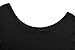 Long Sleeve Crop Tops for Women Fall Basic Slim Workout Shirts for Teen Girls (Black Medium)
