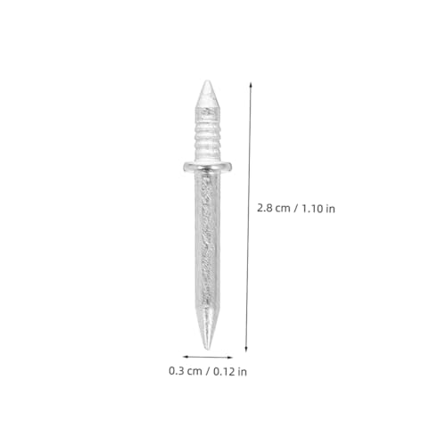 Operitacx 200pcs Double Head Seamless Nails for Wall Decor Glue Nails Rivet Setting Tool for Home Use miniatura 2