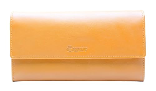 Porte-monnaie Esquire Peru cuir RFID 18,5 cm idéal pour organiser vos voyages et sorties