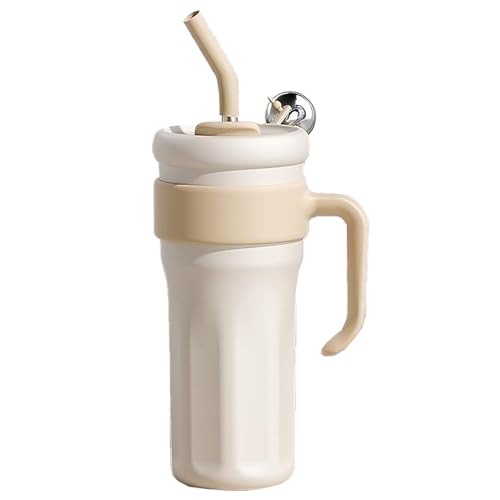 ステンレス 水筒 コーヒー 水筒 タンブラー 保温 保冷 広口 直飲み 蓋付き 大容量 1.25L スポーツボトル ストローボトル 持ち運びケトル コーヒー 手提げひも付き オフィス ステンレス ストロー付き オフィス アウトドア レジャー 運動会 おしゃ