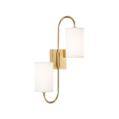 Hudson Valley Lighting 9100-AGB Junius Wall Sconce, Aged Brass by Hudson Valley Lighting - Used condition - US$426.74
