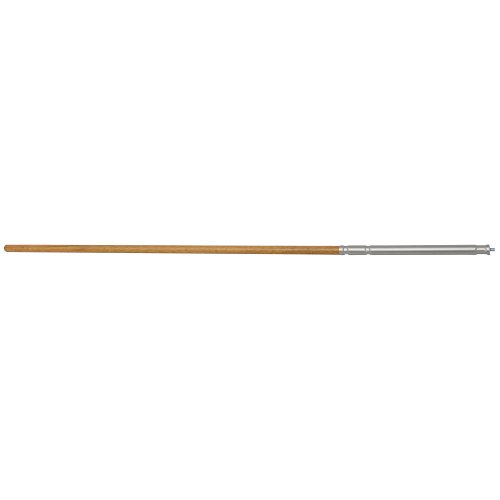 Broom Handle, Wood, Natural, Threaded, 60