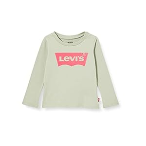 Levi’s L/S Batwing Tee baby-meisjes Baby en peuter T-shirt-set