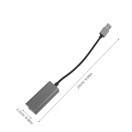 Adaptador USB 3.0 Gigabit Ethernet compatible con conector de red LAN PC 2
