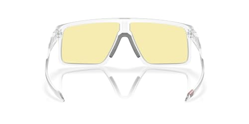 Image of Oakley Man Sunglasses Matte Grey Smoke Frame, Prizm Gaming 2.0 Lenses, 61MM