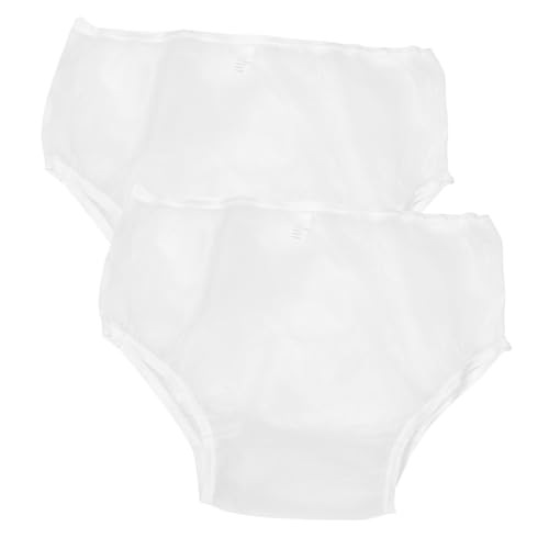 Ipetboom Waterproof Diaper Covers for Elderly Washable Eva Nappy Pants Leakproof Comfortable Fit for Seniors Disabled Hospital Use