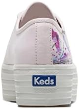 Keds Triple Up Canvas, Sneaker Womens, Light Pink, 11 Medium | Image 7