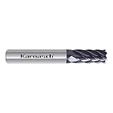 Karnasch 306456030011 Fräser aus Hartmetall, 4 × D, Rockwell Cutter, progressiv, 3 mm Schnittdurchmesser, 11 mm Schnittlänge, 64 mm Länge, 6 mm Schaftdurchmesser