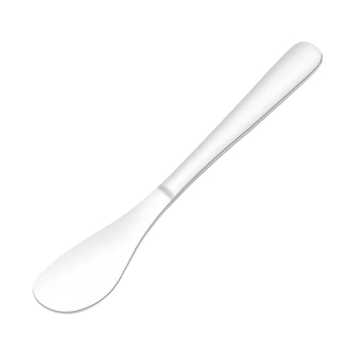 Bothyi Dumpling Filling Spreading Spoon Bread Toast Spreader Stainless Steel Reusable Stuffing Spoon for Pastry Cream Breakfast Cake