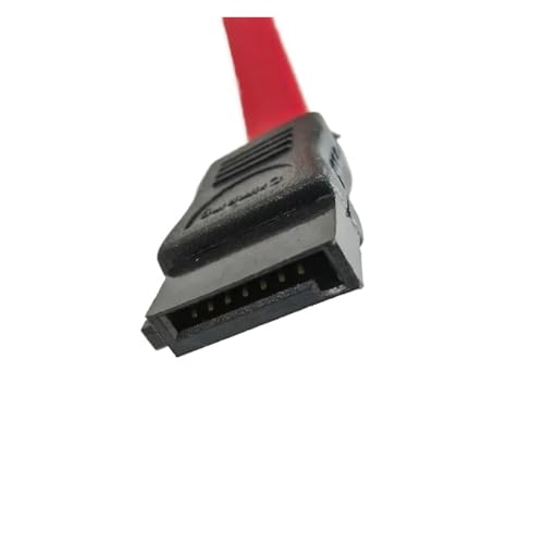 Cable de extensión SATA 7 pines rojo 10 cm miniatura 3