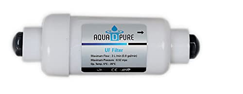 Image of Aquadpure Complete Ro Purifier Filter Service Kit of 80 GPD Membrane Water with All Accessories (Full Service KIt with 02 Inline)
