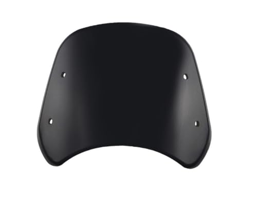 Pare-brise universel pour moto à phare 5-7 pouces déflecteur noir