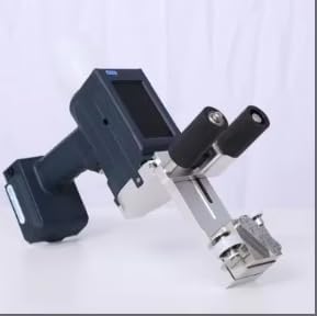 Side view of the ReliPrint U160Pro Handheld Inkjet Printer with a different roller guide attachment