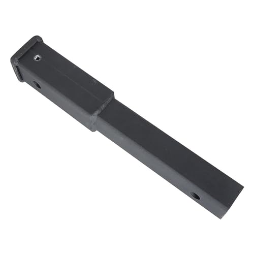 12-Inch Trailer Hitch Extension for 2-Inch Receiver 5/8\" Pin Hole 4000 LBS Tow Capacity