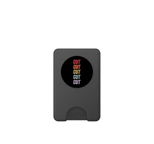 PopWallet pour MagSafe par PopSockets : accessoire premium en textile noir