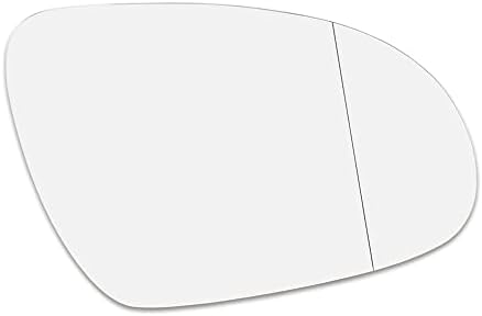 Passenger Mirror Glass Pair Of Side Mirror Covers For VW Beetle 2012-2019, Jetta MK6 2011-2018, Passat B7 2011-2015 (US Models With Turn Signal) Beetle Jetta Passat Mirror Caps