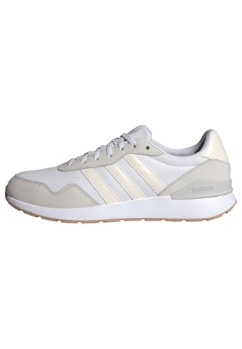 adidas Femme Run 60s 4.0 Shoes, Cloud White/Chalk White/Grey One, 41 1/3 EU