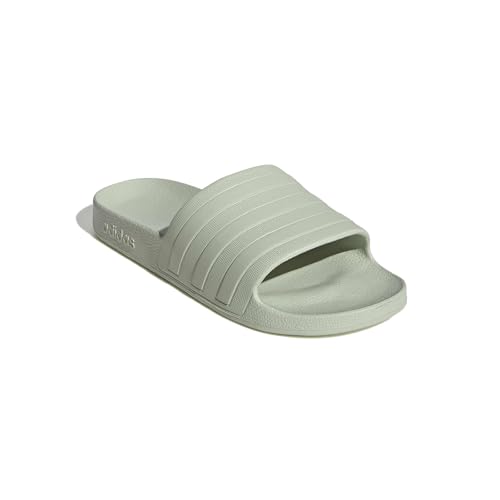 Image of adidas Womens Adilette Aqua Slides Casual Sandals Casual - Blue