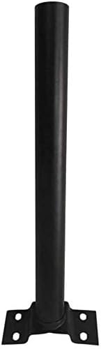 AntDau71® 4er-Set Pfostenhalterung Für Straßenlaternen – 45 Cm, Robuste Metall-Halterung Für Außen, Solarbetrieben, CW403-4