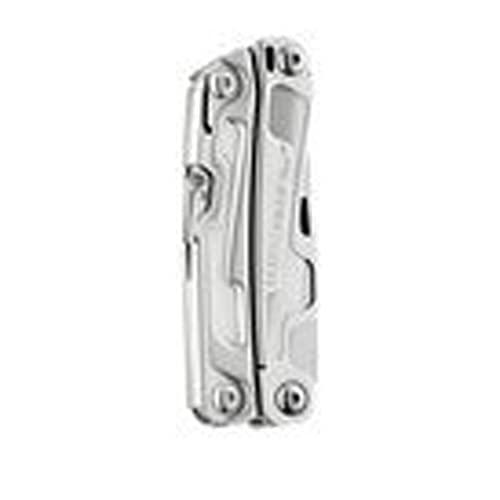 Image of LEATHERMAN, Rev Pocket Size Multitool with Package Opener and Screwdrivers, Stainless Steel with Nylon Sheath