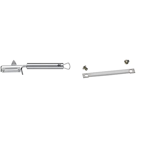 WMF Touch Messerset 2-teilig & Profi Plus Kartoffelschäler – Mit Klingenschutz, Antihaftbeschichtet, Ergonomisch, Inkl. Pendelklinge-Schäler 19 Cm