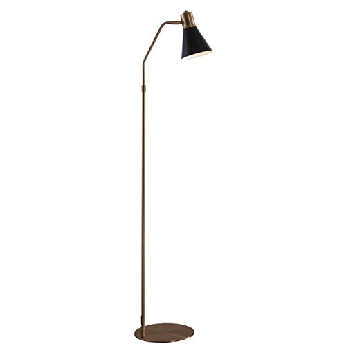 Safavieh Lighting Collection Grania Gold and Black 60-inch Floor Lamp by SAFAVIEH - Used condition - US$58.16
