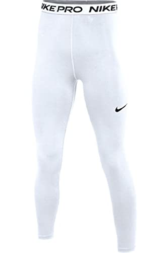 Nike Womens PRO 365 7/8-LENGTH Tights (White, X-Large)
