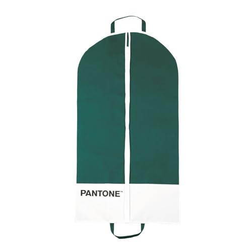 PANTONE™ – Organizador de ropa de viaje con cremallera y doble asa, perchero antipolvo de poliéster, organizador de armario que ahorra espacio para colgar y transportar, bolsa para colgar ropa y