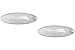 Produktbild GC GLOBALCOMMERCE Paar ovale Deckenleuchte, Diffusor, Lichthaube, 100 x 55 mm, 2 Stück, kein Original