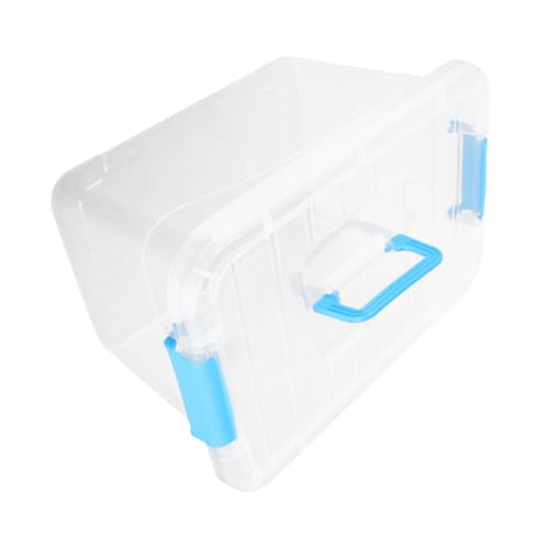 KONTONTY Sandbox Portátil Bandeja De Arena Al Aire Caja De Arena para Bandeja De Arena Portátil Caja De Arena Portátil Transparent El Plastico
