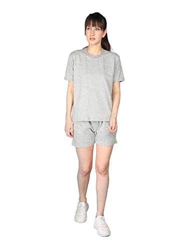 Image of CHKOKKO Women's Regular Cotton Regular Fit Plain Shorts for Women