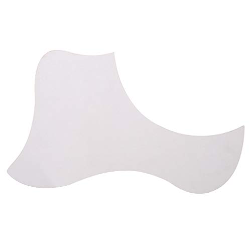 Dabixx Transparent Acoustic Guitar Anti-Scratch Classic Pickguard Pièces de Plaque de Protection