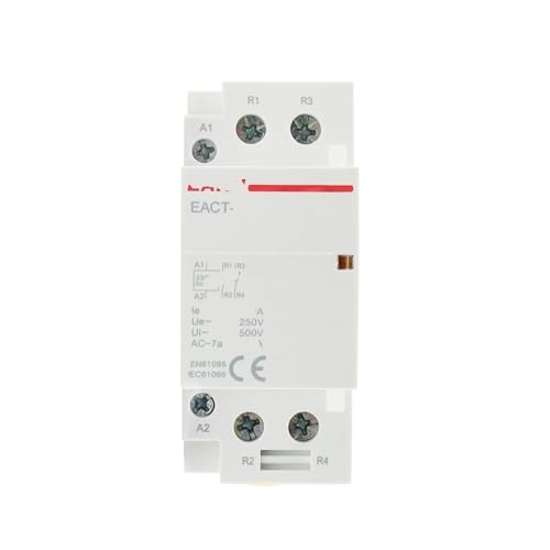 Contacteur modulaire CA 2P 32A évite la surchauffe des lignes électriques