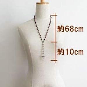 Amazon.co.jp: ネックレス ウッドビーズ シンプル ロザリオ クロス Amazon.co.jp: ネックレス ウッドビーズ シンプル ロザリオ クロス