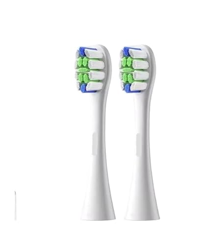 X Pro Elite Flow Z1 X10 E1 Air 2 �S�V���[�Y�Ή� �d�����u���V�p�X�}�[�g�A�N�Z�T���[ �u���V�w�b�h(Oclean P1C1 2PCS)