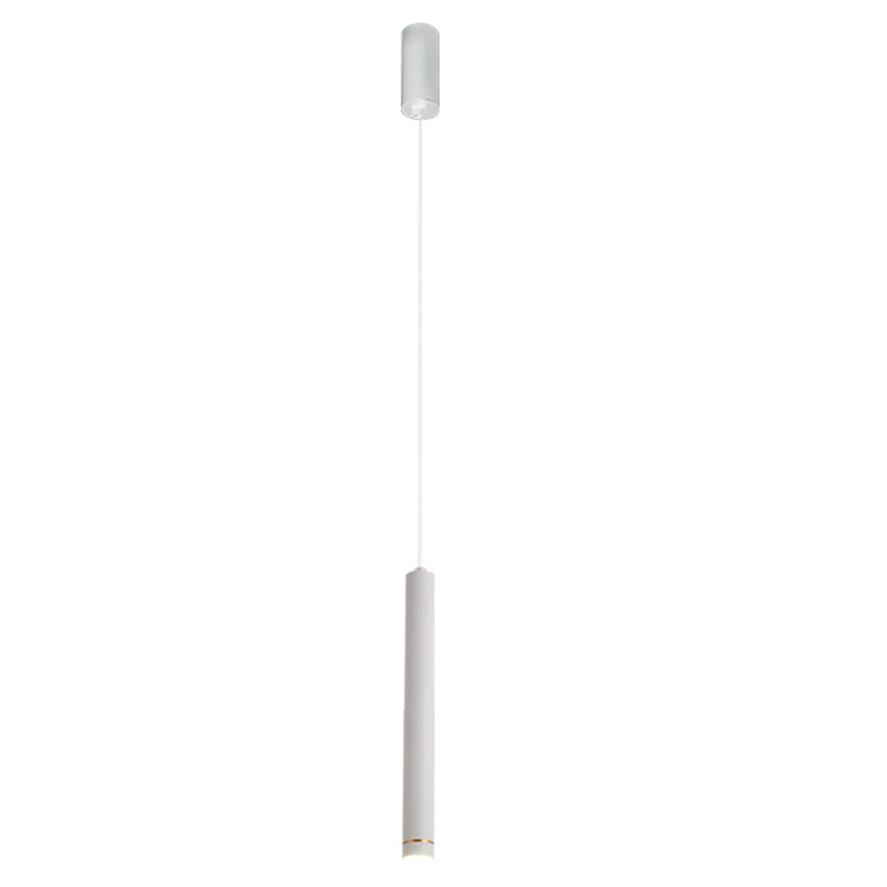 SXECAEPS Modern creative chandelier Ceiling 5W Single Head Hanging Lamp Minimalist Cylinder Droplight Bar Long Tube Modern Led Bedroom Downlights/4 * 40Cm/White Light