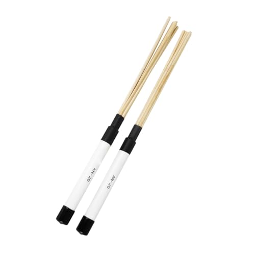 Par de baquetas de madera para batería y percusión miniatura 7