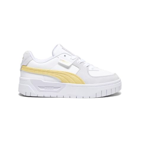 PUMA Kids Girls Cali Dream Corderoy Platform Sneakers Shoes Casual - White