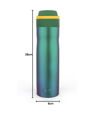 Image of Headway Oslo Thermosteel Water Bottle Gradiant Rainbow 750 ml - 2 Years Brand Warranty | Stainless Steel Water Bottle | Steel Bottle | 20 Hours Hot & 24 Hours Cold | Ideal for Home and Office