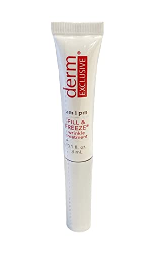 Derm Exclusive Fill & Freeze am/pm Wrinkle Treatment 0.1 fl. oz./3 mL