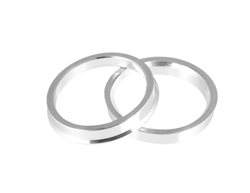 Anneaux de centrage 73.1-60.1 en alliage d'aluminium durable pour jantes alu