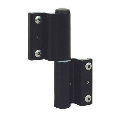 Paumelle à clamer FAPIM Venice pour réparer une porte-fenêtre qui frotte noir 9005