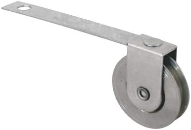 CRL Stainless Steel Screen Door Roller with 1" Diameter Wheel - Package