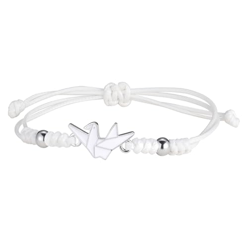Dreamtimes Peace Dove Bracelet for Women Men Dove Adjustable Bracelet