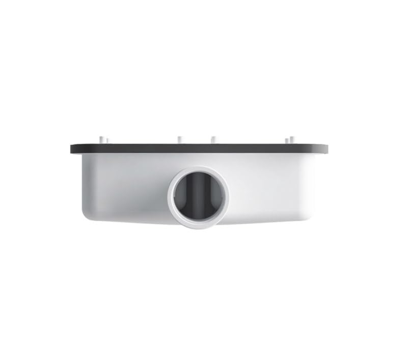 Piletta di Scarico per Piatti Doccia Ø90 mm Sifonata Ispezionabile - Altezza 65 mm, Antiodore, in Polipropilene con Guarnizione di Tenuta - Compatibile con scarichi Ø40/50 mm e Piatto Doccia Cover