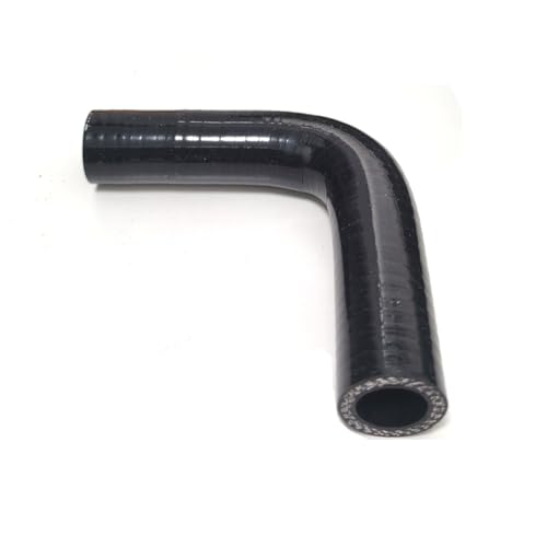Image of ID 5 /8 inch 16mm 90 Degree Elbow Coupler Heater Hose Silicone 4-Ply | Reinforced Turbo Intercooler Intake Piping Hoses High Temp 4'' Leg Length